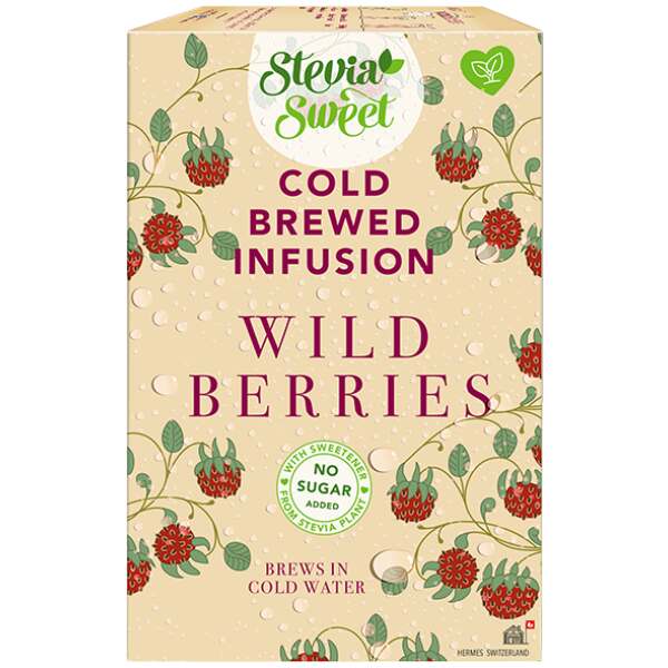 Image of Stevia Sweet Cold Infusion Eistee Wild Berries ohne Zucker bei Sweets.ch