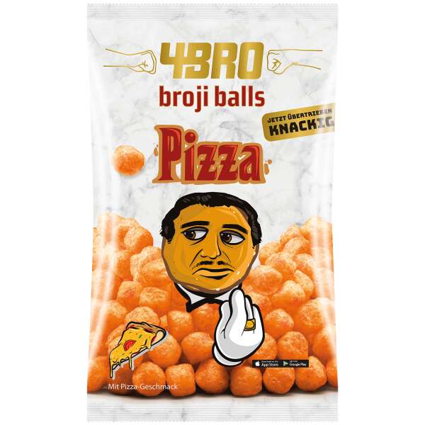 Image of 4Bro Broji Balls Pizza 75g bei Sweets.ch