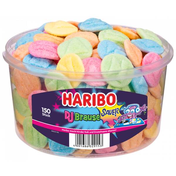 Image of Haribo DJ Brause sauer 150 Stk. bei Sweets.ch