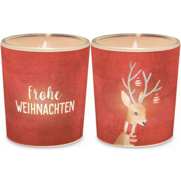 Image of Teelicht - Frohe Weihnachten Rentier 1 Stück bei Sweets.ch