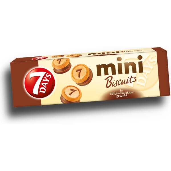 Image of 7Days Mini Biscuits Milchschokolade 100g bei Sweets.ch