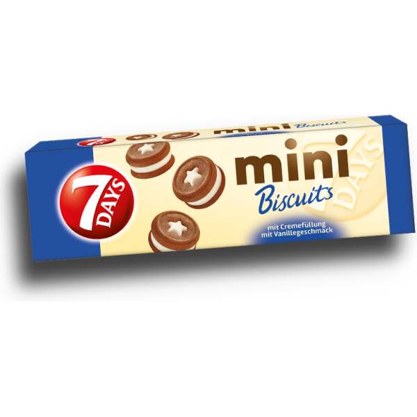 Image of 7Days Mini Biscuits Vanille 100g