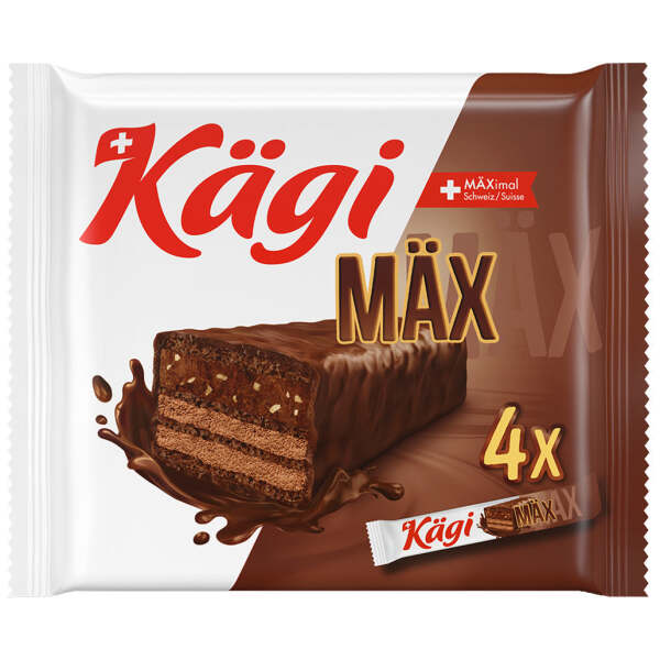 Image of Kägi Mäx 4 x 37g bei Sweets.ch