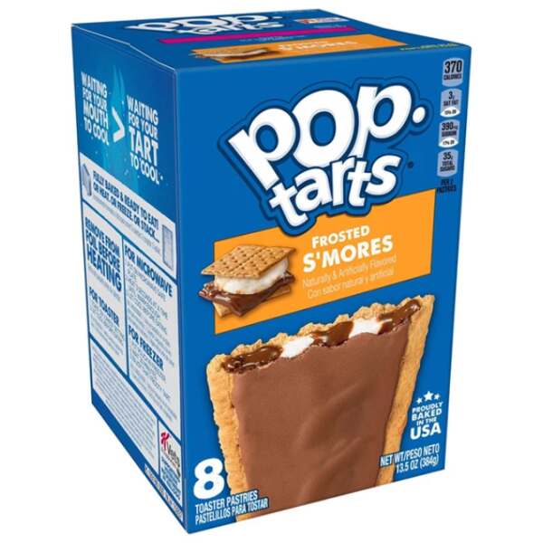 Image of Kelloggs Pop Tarts Frosted S'mores 384g