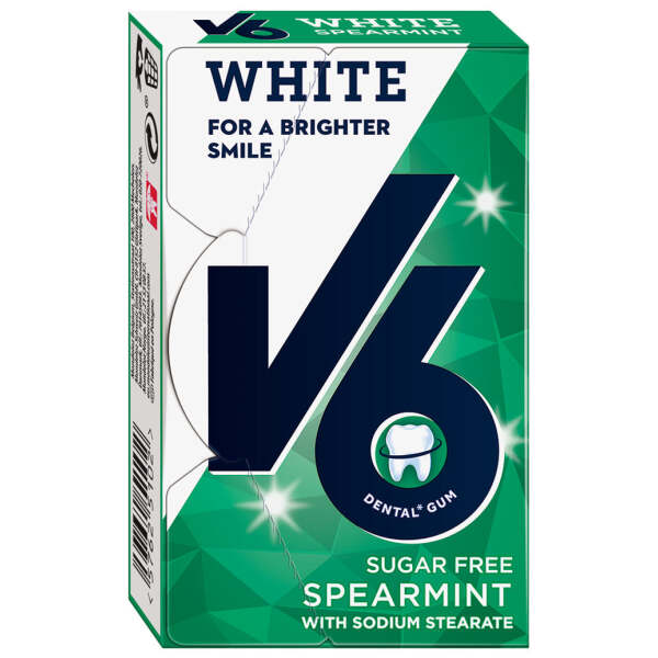 Image of V6 White Spearmint 24g bei Sweets.ch