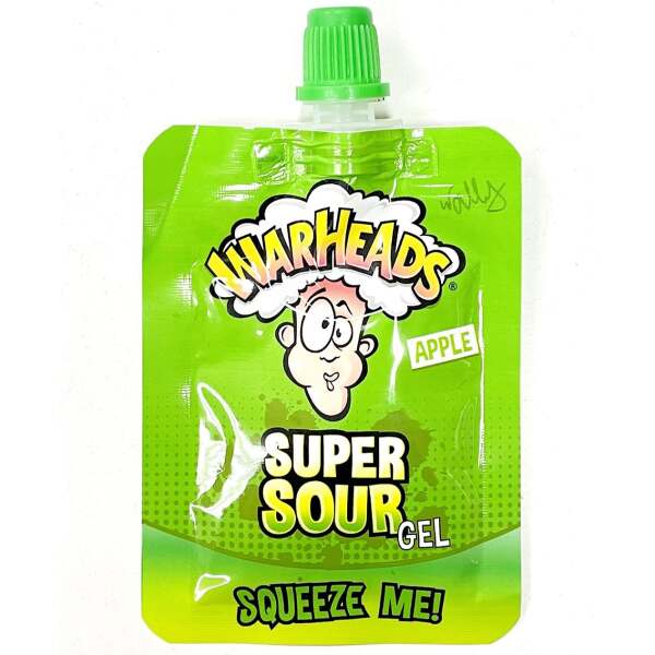 Image of Warheads Super Sour Gel Apple 20g