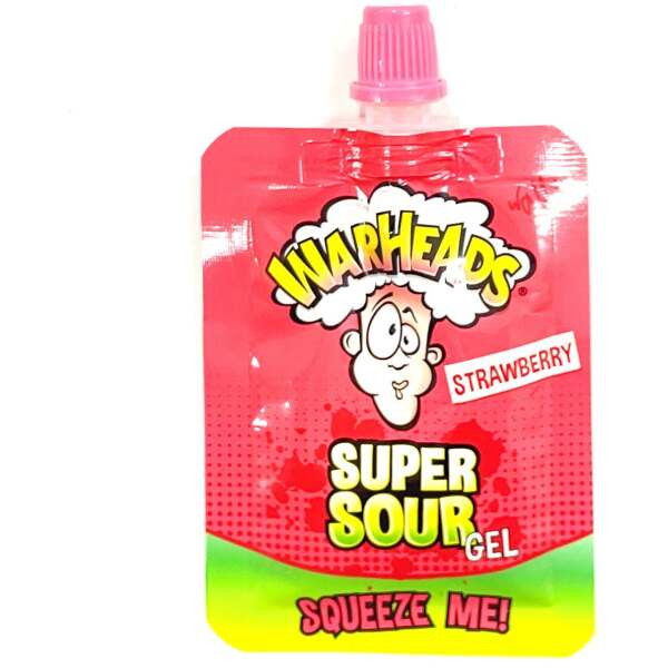 Image of Warheads Super Sour Gel Strawberry 20g