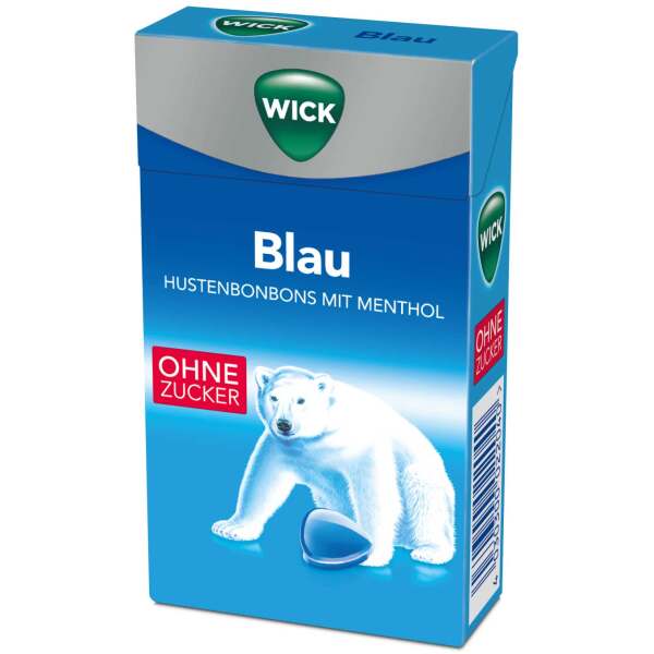 Image of Wick Blau ohne Zucker 46g bei Sweets.ch