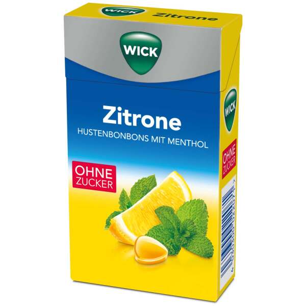 Image of Wick Zitrone ohne Zucker 46g bei Sweets.ch