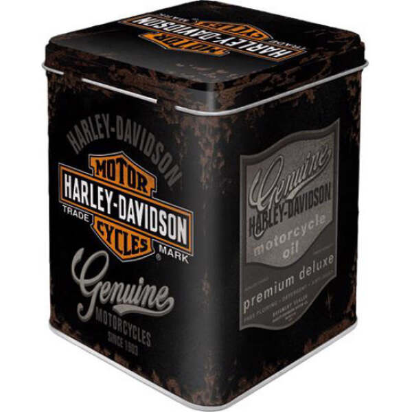 Image of Nostalgic Art - Harley Davidson Genuine Logo Tee-Box bei Sweets.ch