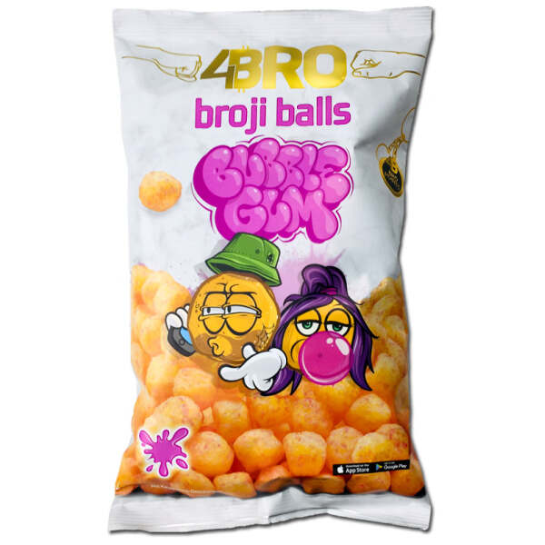 Image of 4BRO Broji Balls Bubble Gum 75g