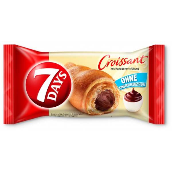 Image of 7 Days Croissant mit Kakaocremefüllung 65g bei Sweets.ch
