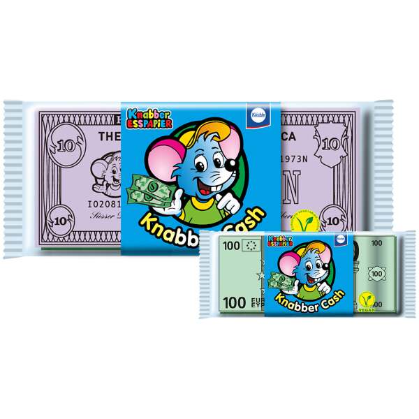 Image of Esspapier Geldscheine Knabber Cash 20g bei Sweets.ch