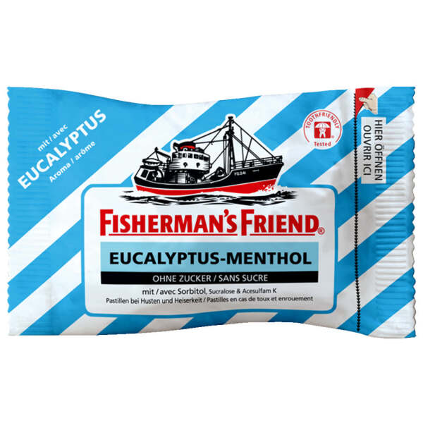 Image of Fisherman's Friend Eucalyptus Menthol 25g