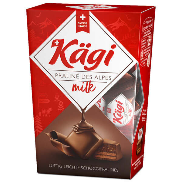 Image of Kägi Praliné Des Alpes Milk 150g bei Sweets.ch