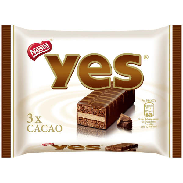 Image of YES Cacao 3x32g bei Sweets.ch