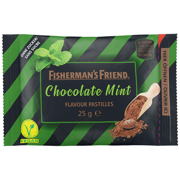 Image of Fisherman's Friend Chocolate Mint 25g bei Sweets.ch