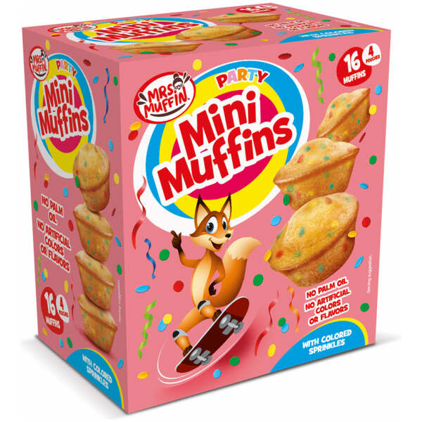Image of Lazaro Mrs. Muffin Mini Muffins mit Streuseln 188g bei Sweets.ch