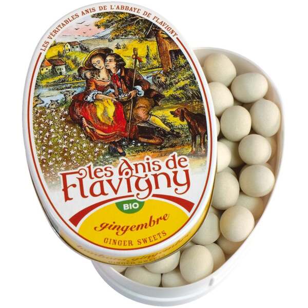 Image of Les Anis de Flavigny Bonbons Anis - Ingwer 50g bei Sweets.ch