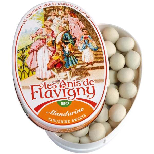 Image of Les Anis de Flavigny Bonbons Anis - Mandarinen 50g bei Sweets.ch