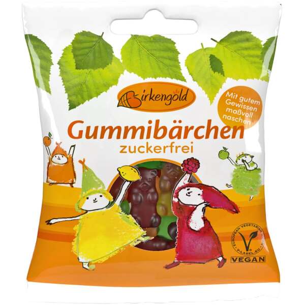 Image of Birkengold Gummibärchen vegan 50g bei Sweets.ch
