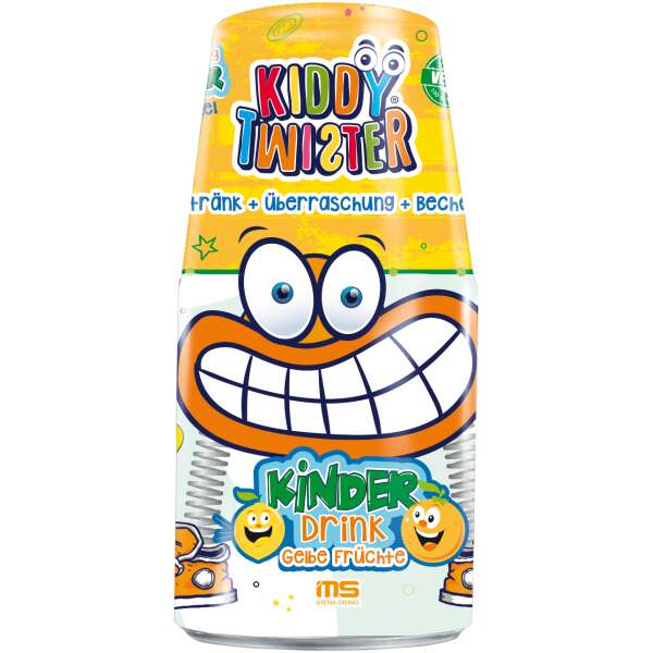 Image of Kiddy Twister Drink Surprise gelbe Früchte 150ml bei Sweets.ch