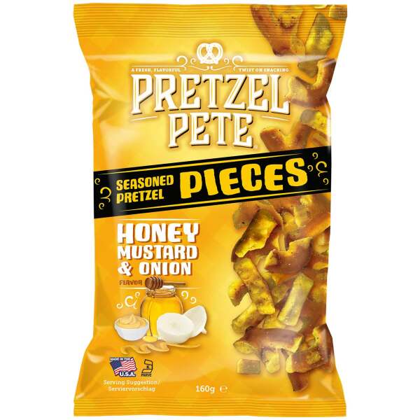 Image of Pretzel Pete Pieces Honey Mustard & Onion 160g bei Sweets.ch