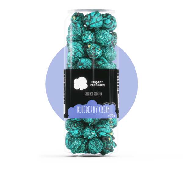 Image of Crazy Popcorn Blueberry Cream 70g bei Sweets.ch