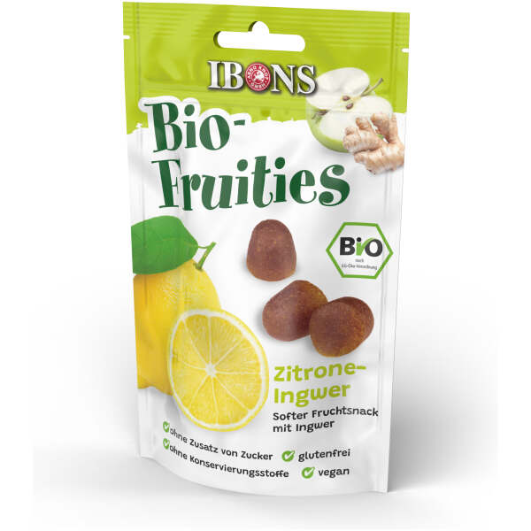 Image of Ibons Fruities Ingwer-Zitrone 35g bei Sweets.ch