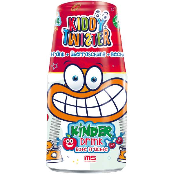 Image of Kiddy Twister Drink Surprise rote Früchte 150ml bei Sweets.ch