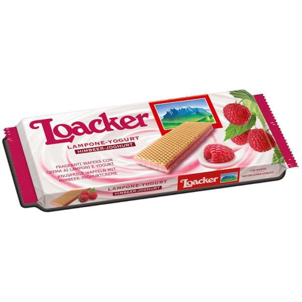 Image of Loacker Raspberry Yoghurt 150g bei Sweets.ch