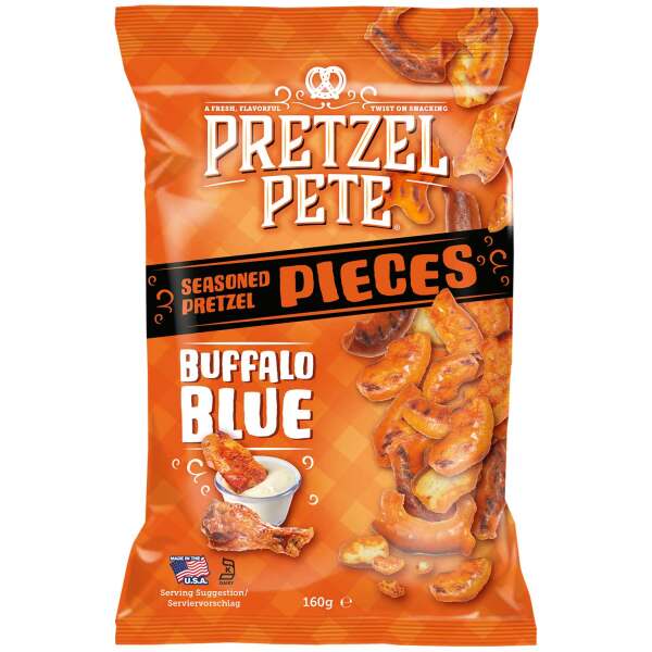 Image of Pretzel Pete Pieces Buffalo Blue 160g bei Sweets.ch