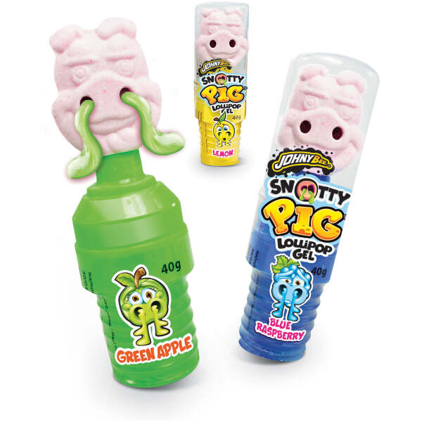 Image of Johny Bee Snotty Pig 40g 4er Set bei Sweets.ch