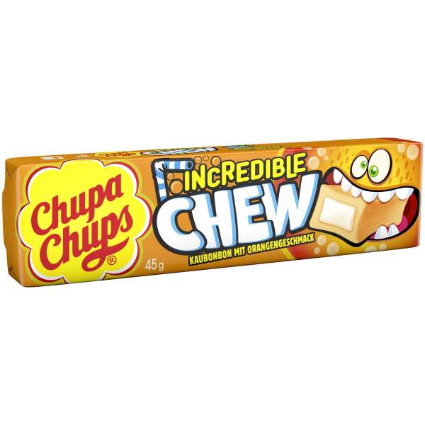 Image of Chupa Chups Incredible Chew Orange 45g bei Sweets.ch