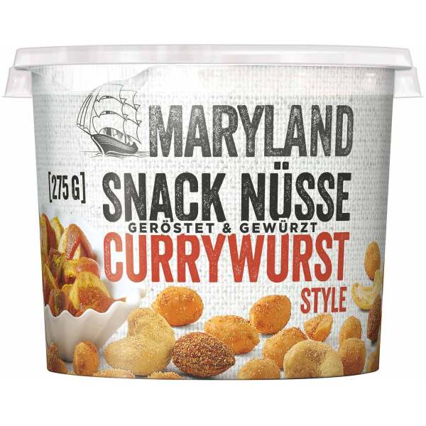 Image of Maryland Snack Nüsse Currywurst Style 275g bei Sweets.ch