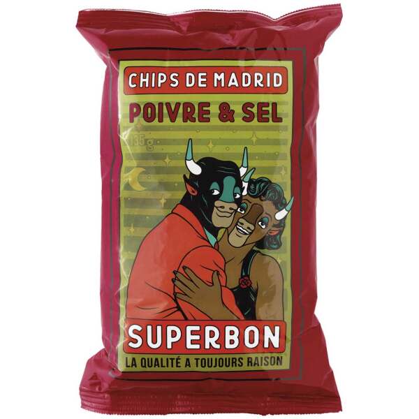 Image of Superbon Chips Salz & Pfeffer 135g bei Sweets.ch