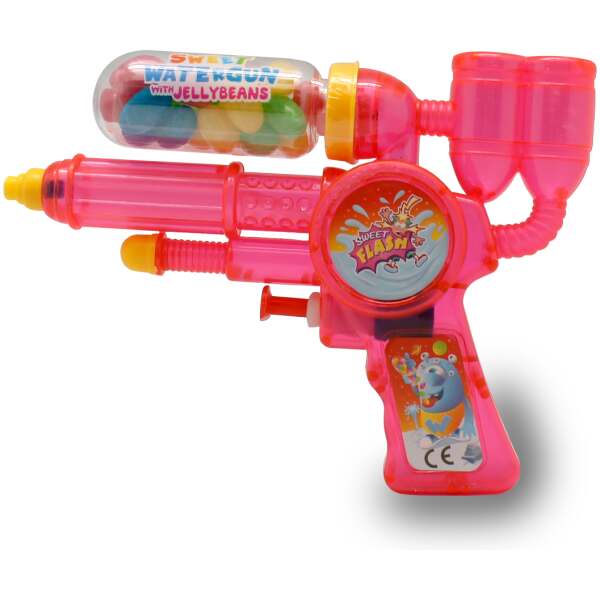 Image of Sweet Watergun mit Jelly Beans 20g rot bei Sweets.ch