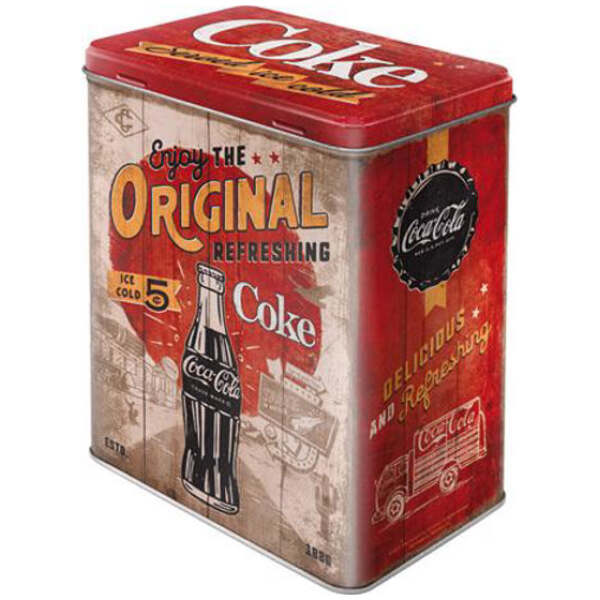 Image of Nostalgic Art - Coca Cola Original Coke XL Box bei Sweets.ch