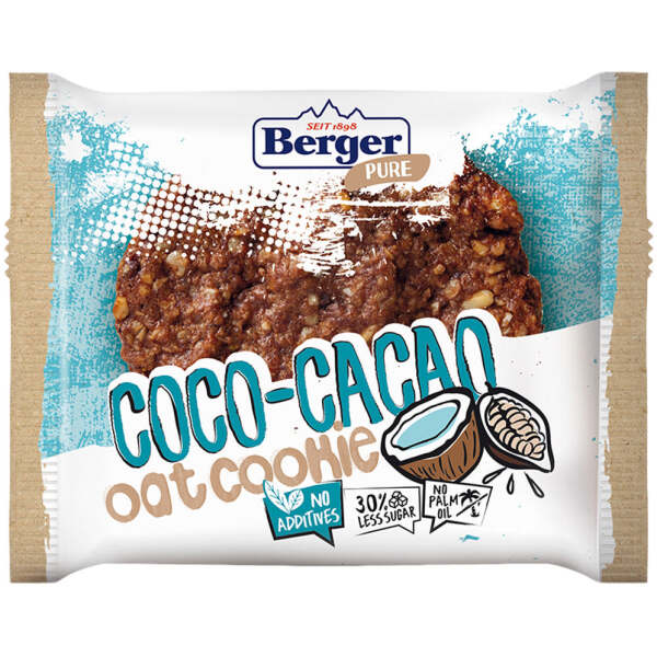 Image of Berger Pure Coco-Cacao Cookie 45g bei Sweets.ch