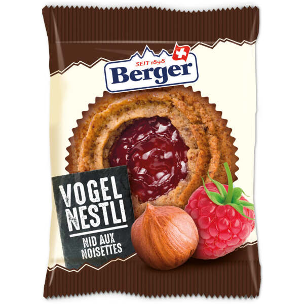 Image of Berger Vogelnestli 74g bei Sweets.ch