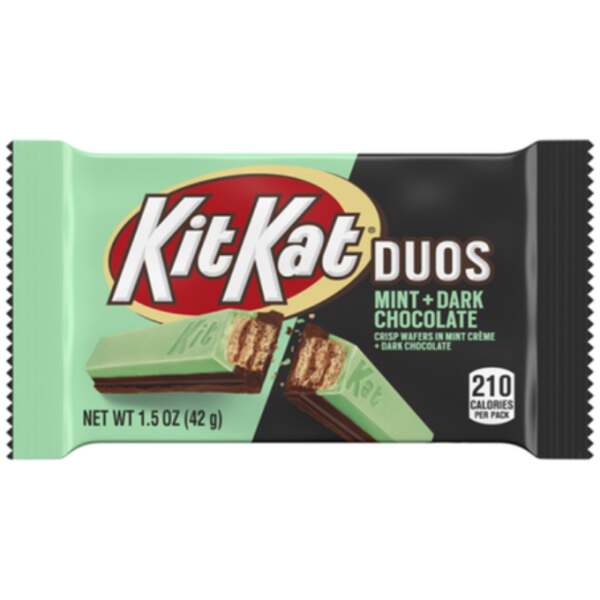 Image of KitKat Duos Mint & Dark Chocolate 42g bei Sweets.ch