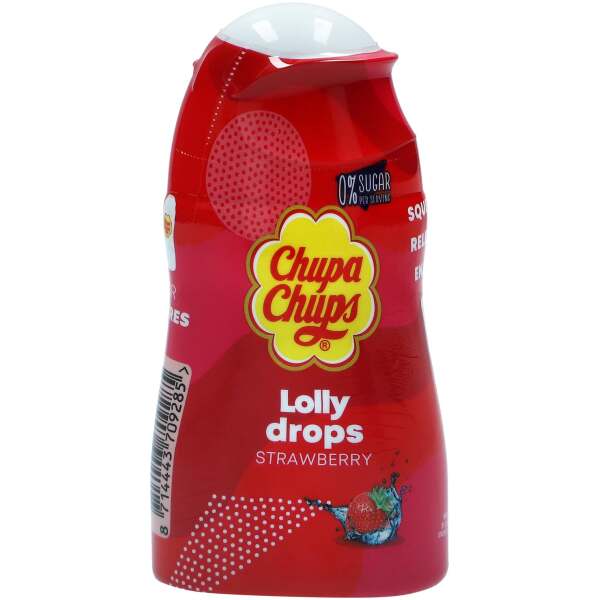 Image of Chupa Chups Lolly Drops Strawberry 48ml bei Sweets.ch