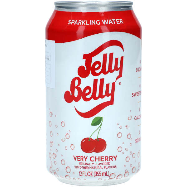Image of Jelly Belly Sparkling Water Very Cherry 355ml bei Sweets.ch