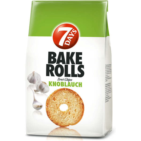 Image of 7Days Bake Rolls Knoblauch 250g bei Sweets.ch