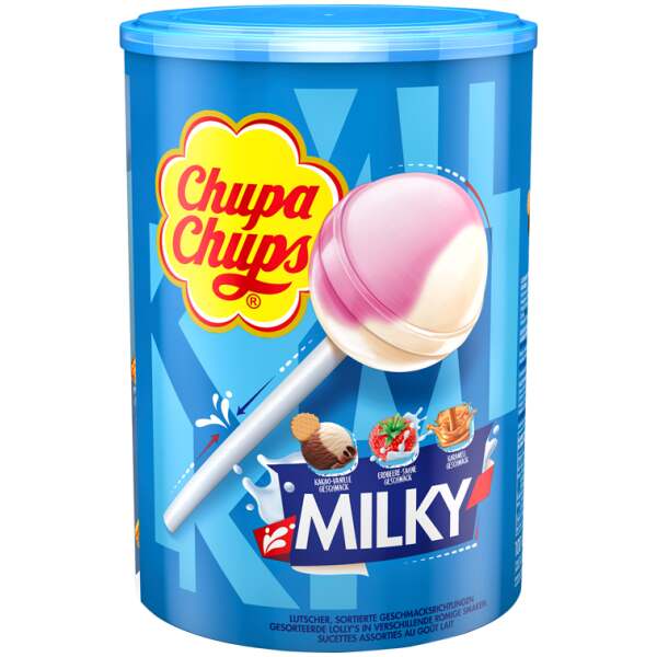 Image of Chupa Chups Milky 100er Dose bei Sweets.ch