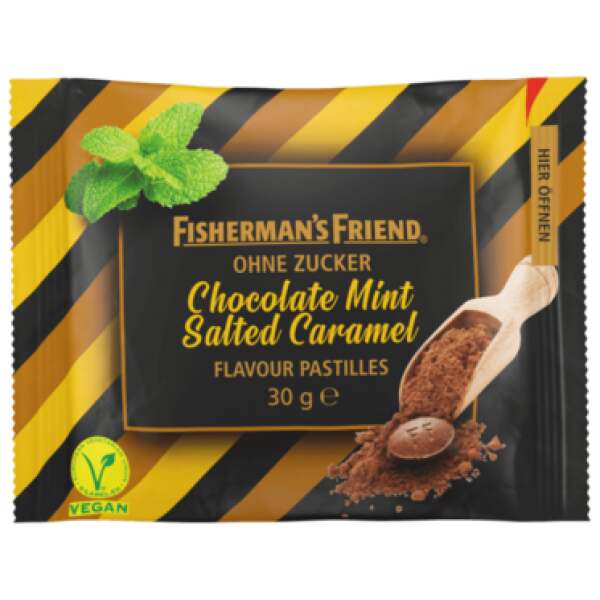 Image of Fisherman's Friend Chocolate Mint Salted Caramel 30g bei Sweets.ch