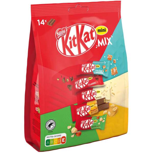 Image of KitKat Mini Mix à 14 Stk. 197.4g bei Sweets.ch