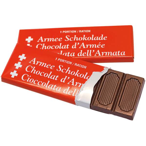 Image of Militärschoggi - Armee Schokolade 50g bei Sweets.ch