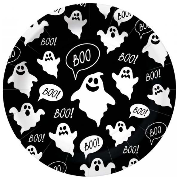 Image of Pappteller Halloween Boo 10 Stück bei Sweets.ch