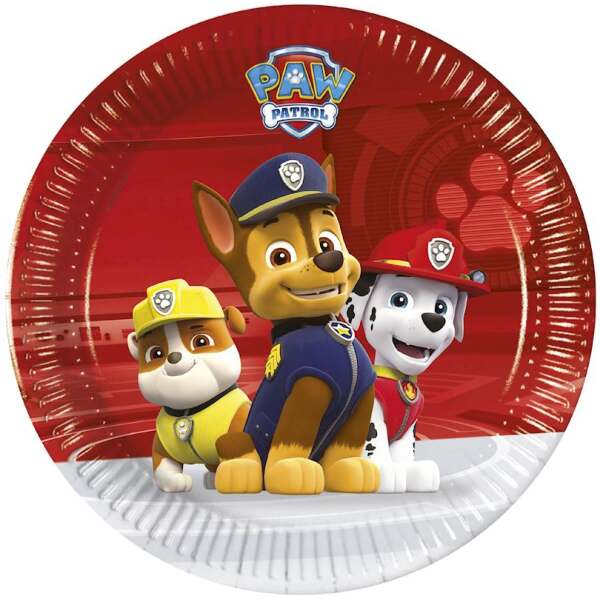 Image of Pappteller Paw Patrol 8 Stück bei Sweets.ch